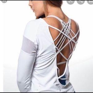 Opened back shirt BLACK